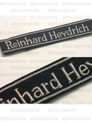 Replica of 11th Reinhard Heydrich Gebirgsjäger Regiment Officer Cuff Title (Other Insignia) for Sale (by ww2onlineshop.com)